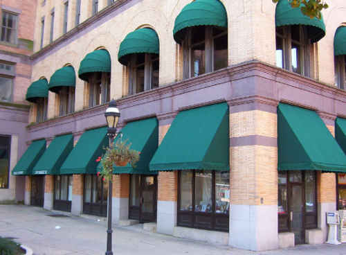Commercial Awnings Powerwashed